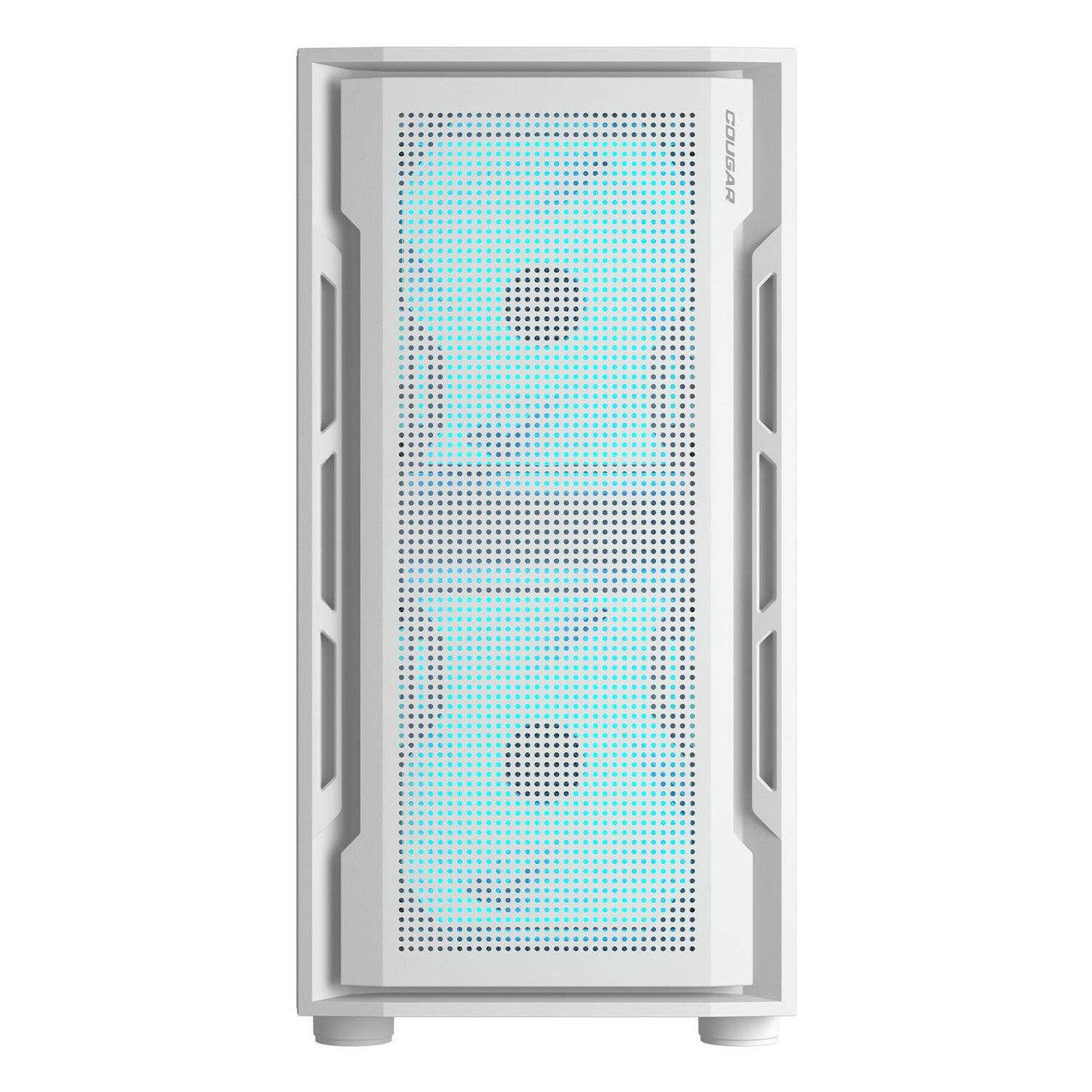 Cougar UNIFACE MINI RGB WHITE Mini Tower Mini ITX Case - ARGB Front & Rear fans