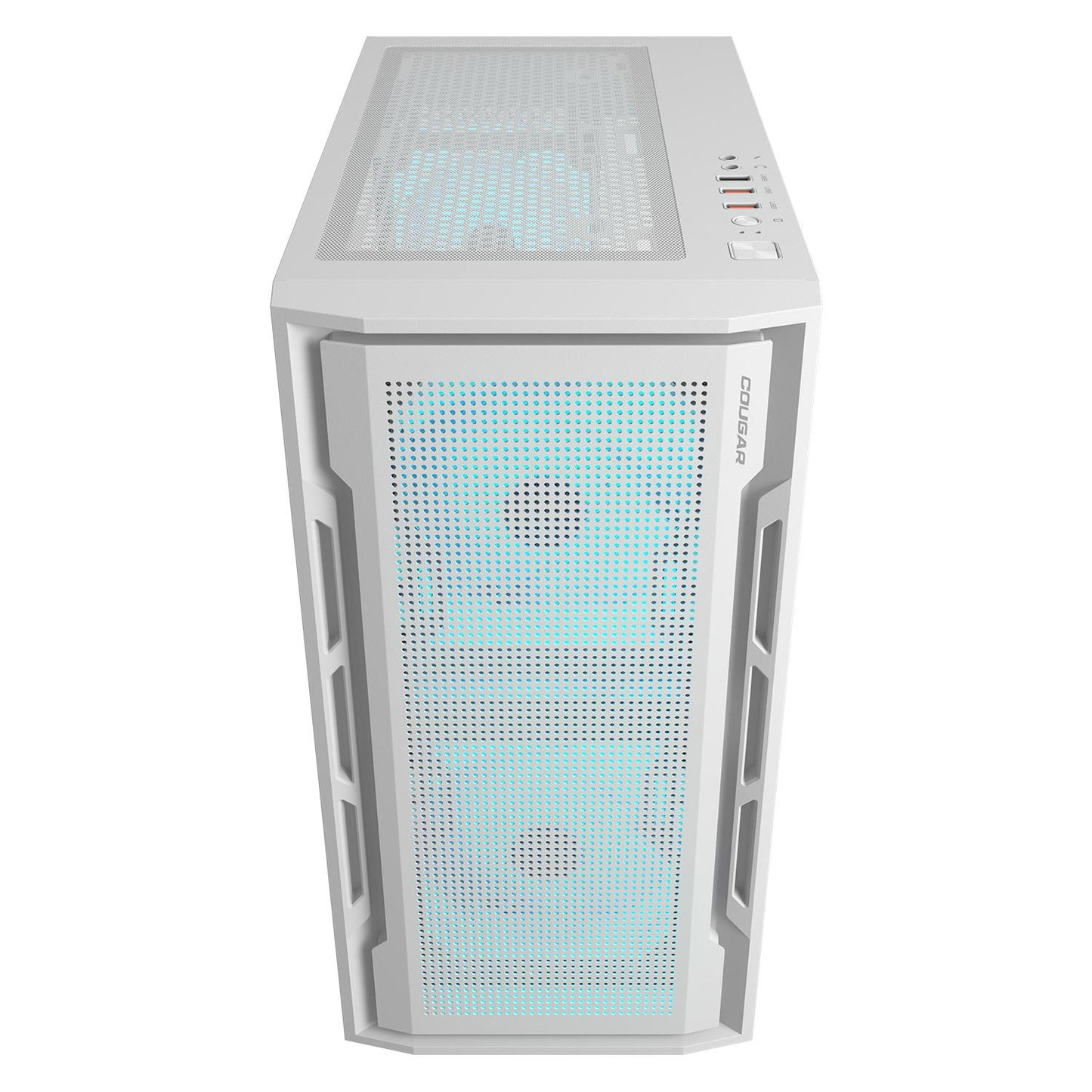 Cougar UNIFACE MINI RGB WHITE Mini Tower Mini ITX Case - ARGB Front & Rear fans