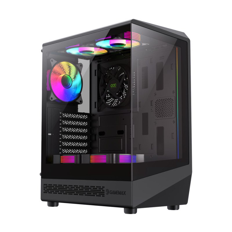 GameMax Vista COC BK ATX Mid-Tower Gaming Case