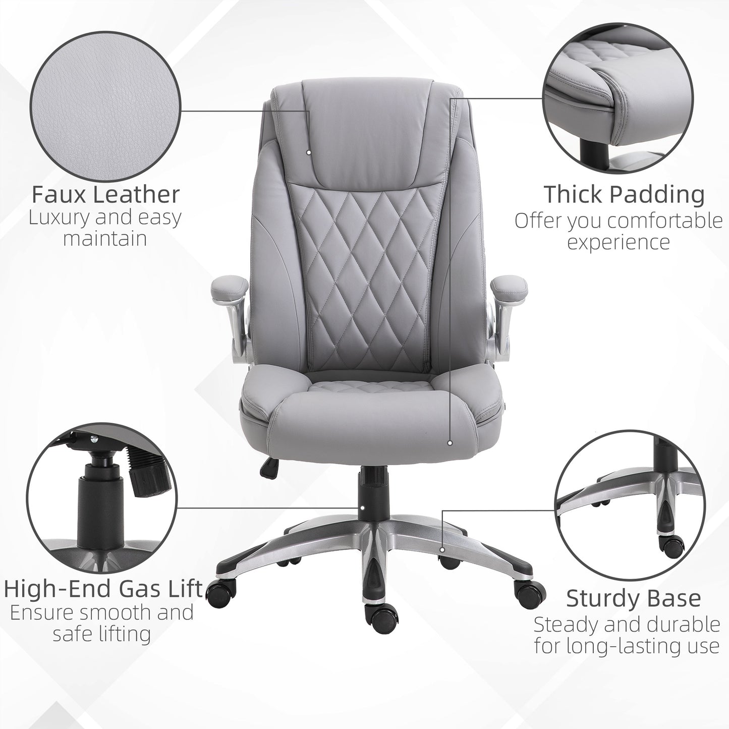 Vinsetto High Back Adjustable Office Chair