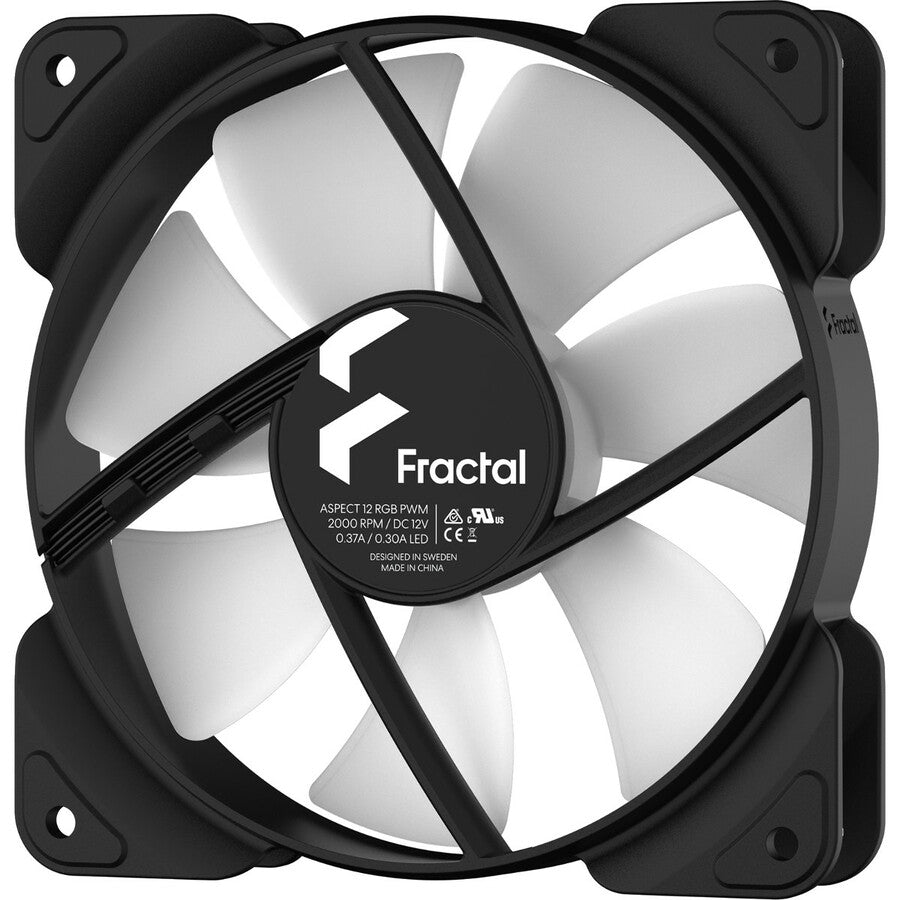 Fractal Design Aspect 12 RGB PWM Cooling Fan - 3 Pack
