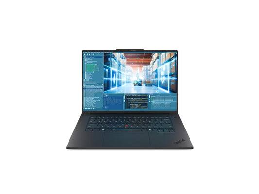 Lenovo ThinkPad T1g Gen 8 15-inch laptop with black keyboard and open display