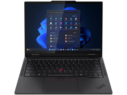 Lenovo ThinkPad T14s 2-in-1 business laptop with 14-inch touchscreen, black