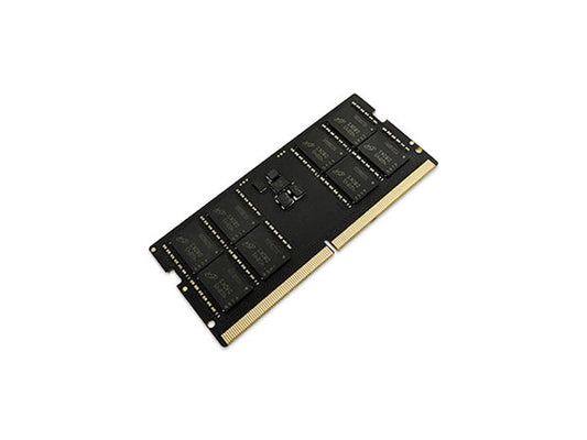 DDR5 SODIMM memory module with gold edge contacts