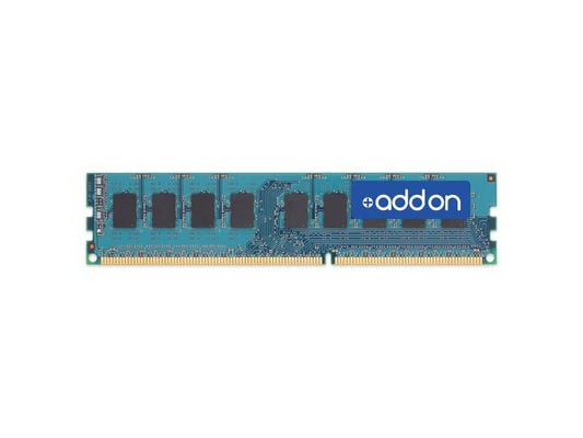 HP RAM memory module with add-on branding on a blue PCB