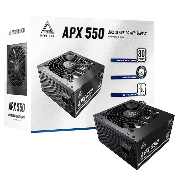 MONTECH APX Series APX 550W - Power supply (internal)