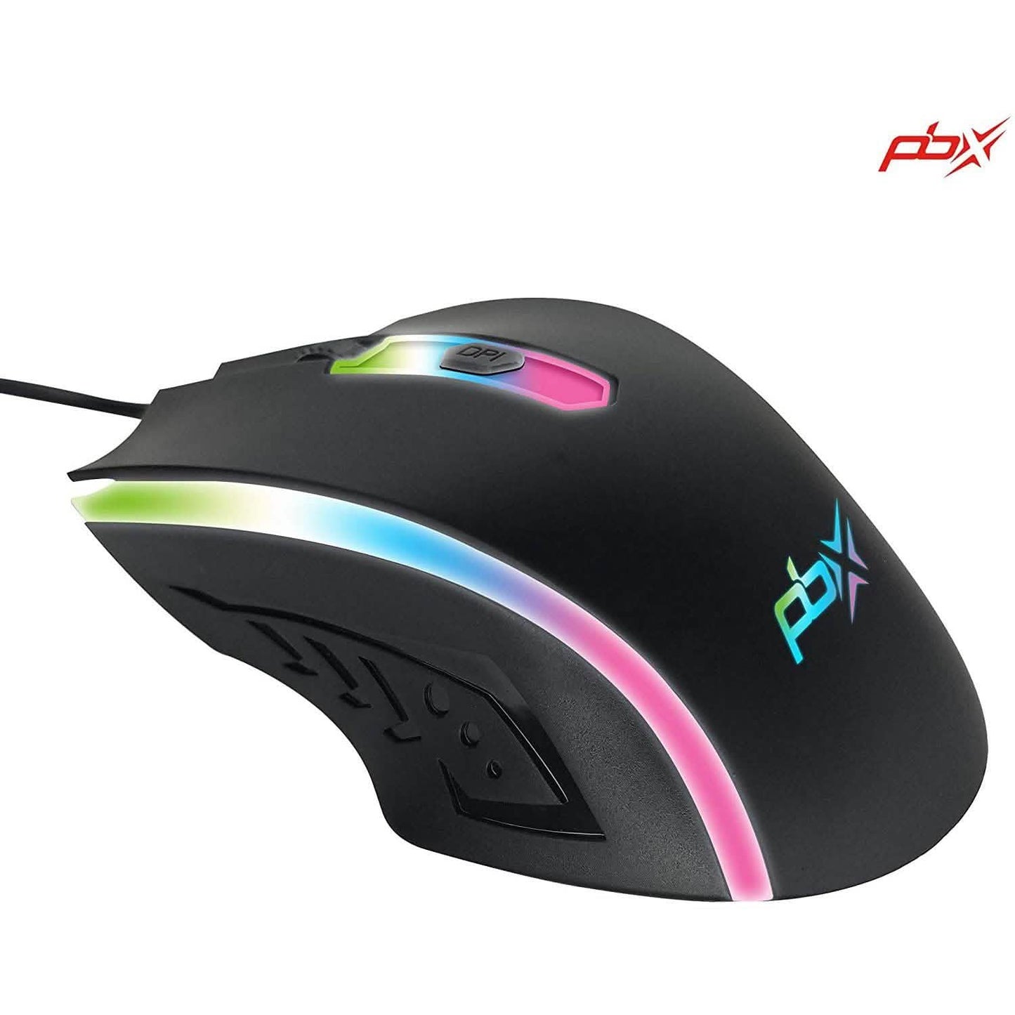 PBX Soldier Wired Gaming Mouse with 4 Optimized Buttons, 3 Levels of DPI