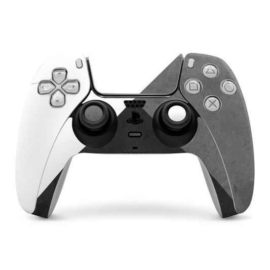 Slate PS5 controller skin with textured grips and button cutouts