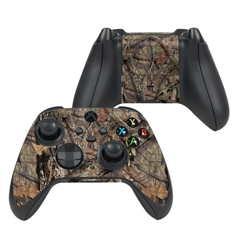 Xbox Series X controller skin, camo tree pattern with button and stick cutouts