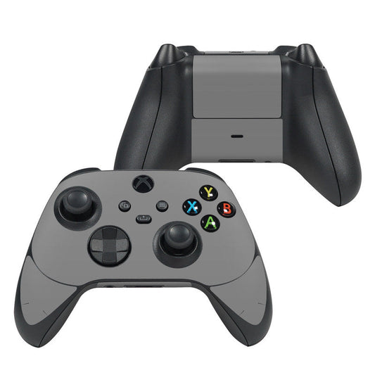 Xbox controller skin, solid grey with cutouts for buttons and thumbsticks